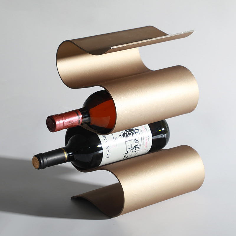 Modern wine rack online stand