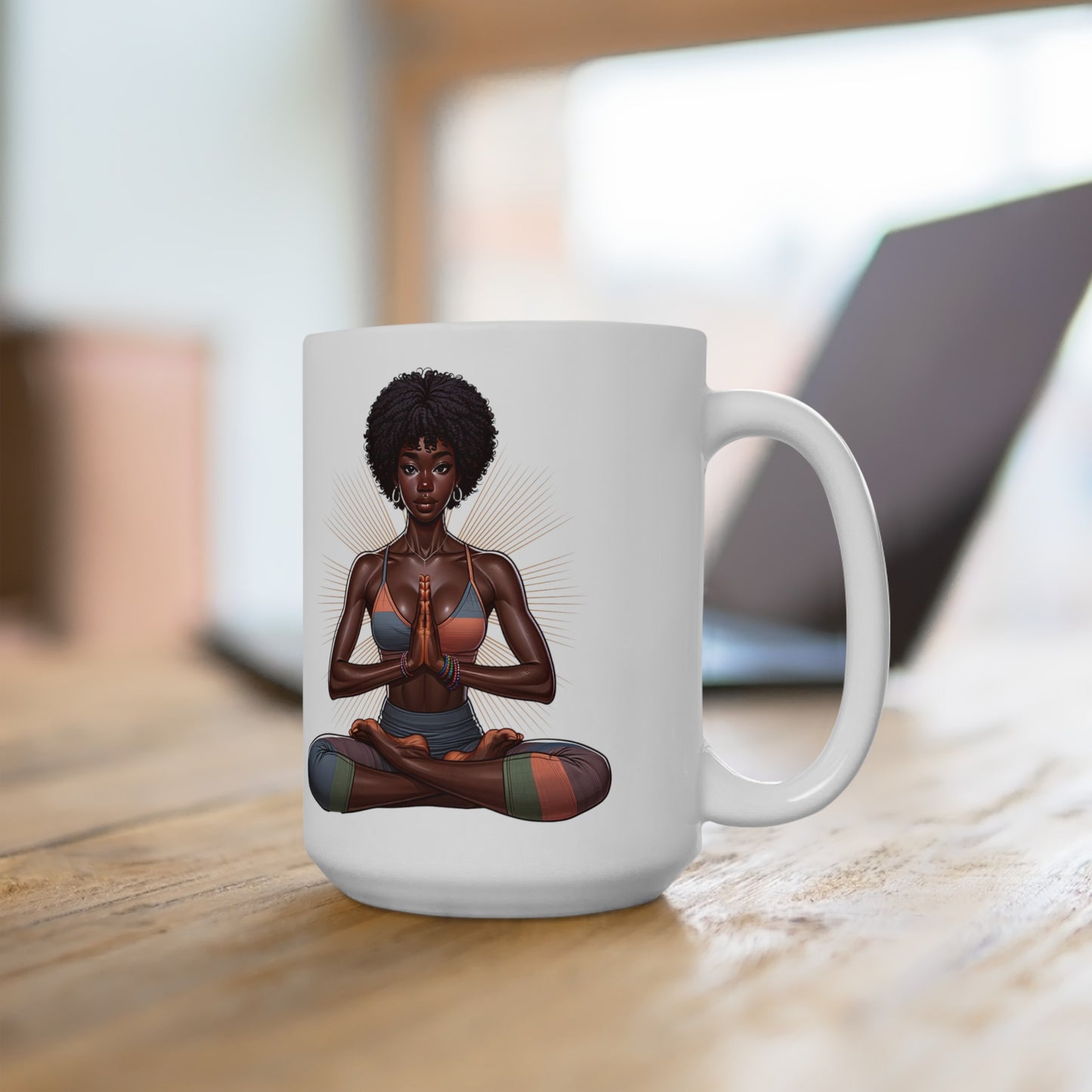 Yoga Essence Namaste Coffee Mug