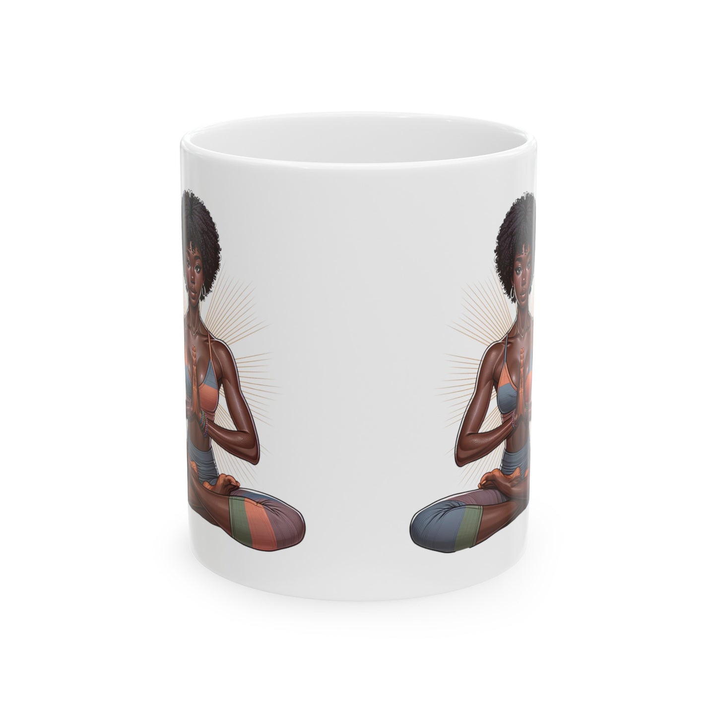 Yoga Essence Namaste Coffee Mug