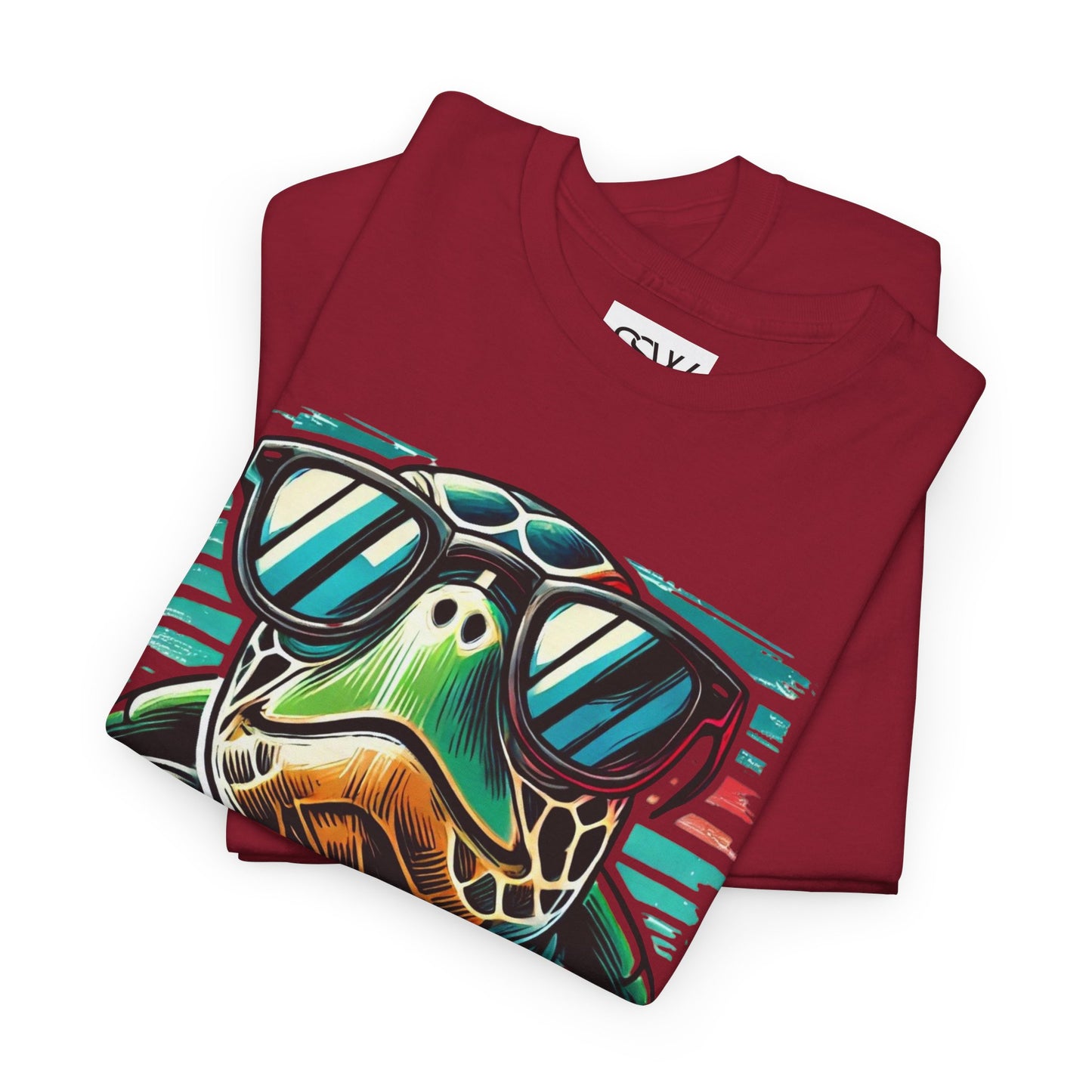 Beach Turtle Casual Tee Shirt