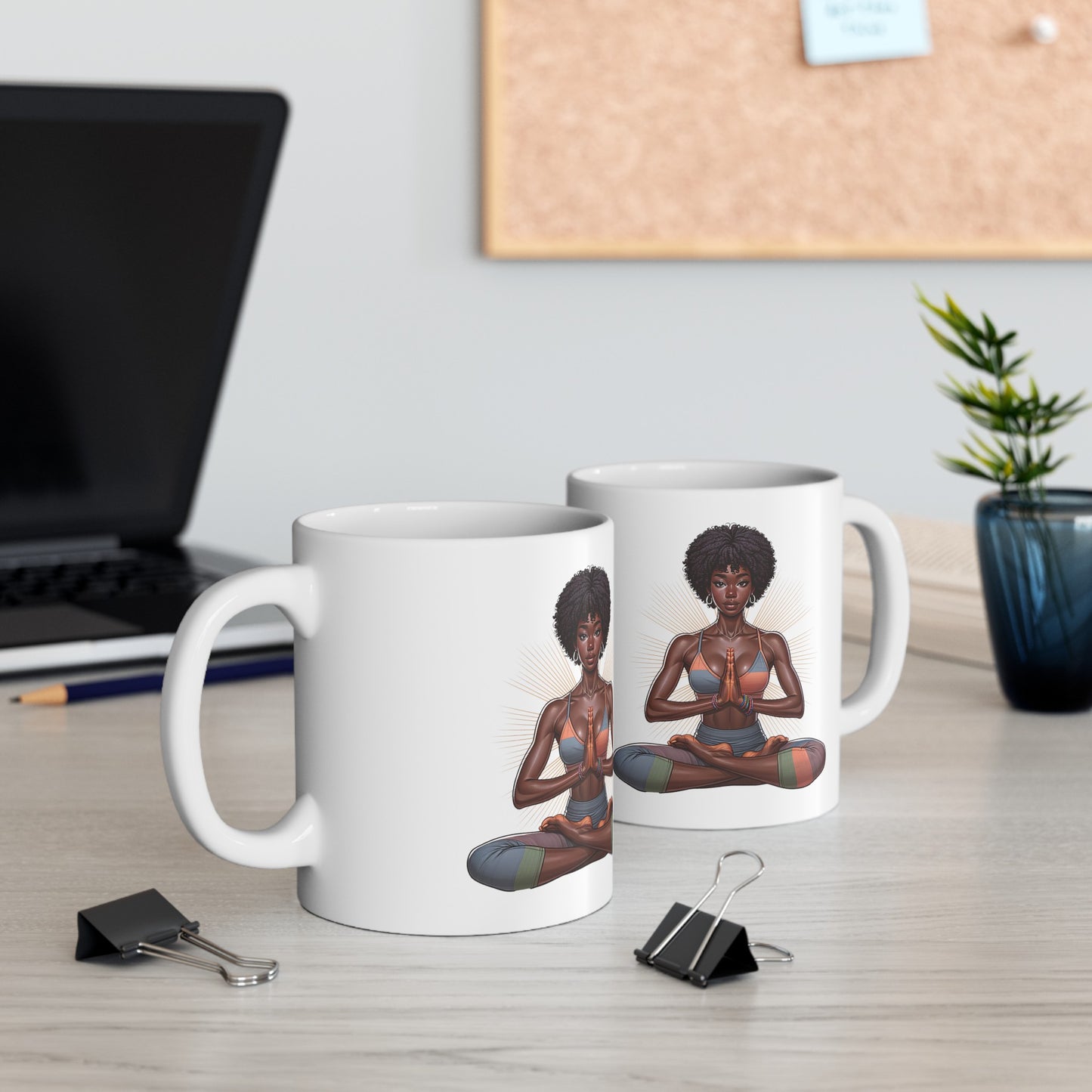 Yoga Essence Namaste Coffee Mug