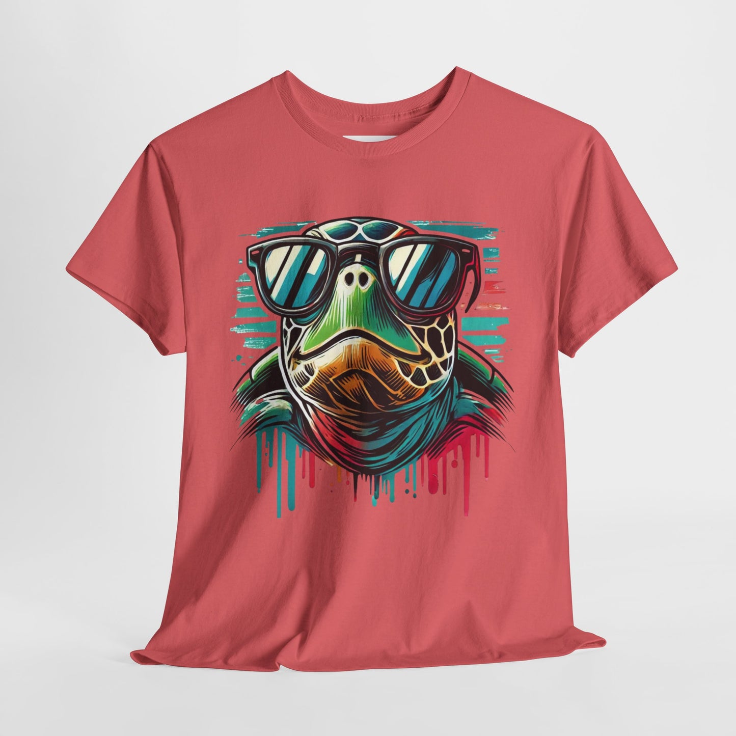 Beach Turtle Casual Tee Shirt