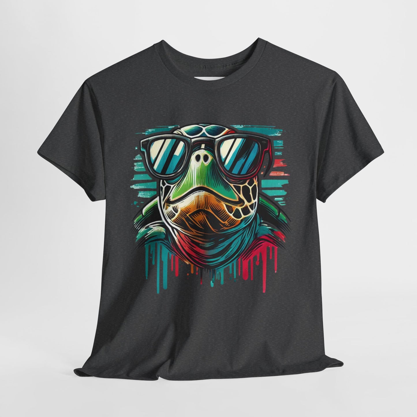 Beach Turtle Casual Tee Shirt