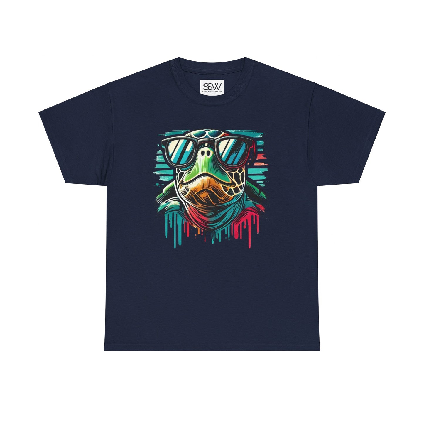 Beach Turtle Casual Tee Shirt