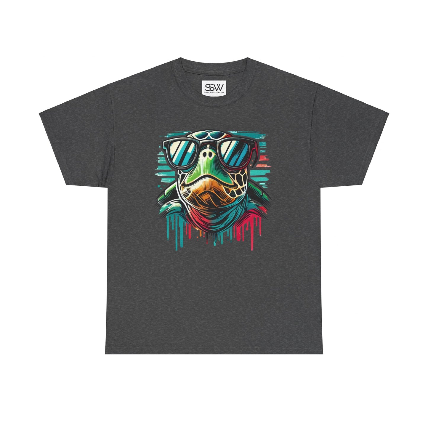 Beach Turtle Casual Tee Shirt