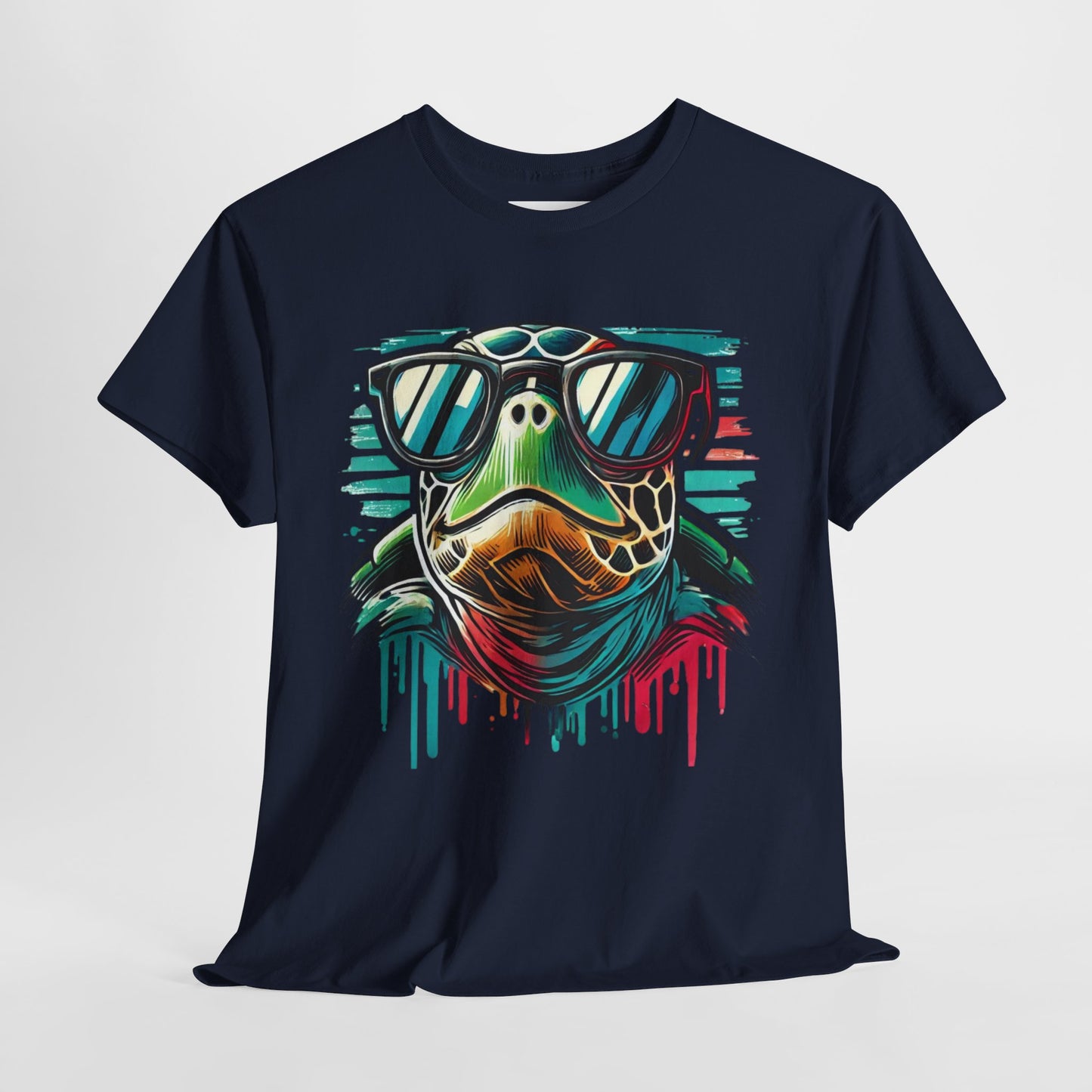 Beach Turtle Casual Tee Shirt