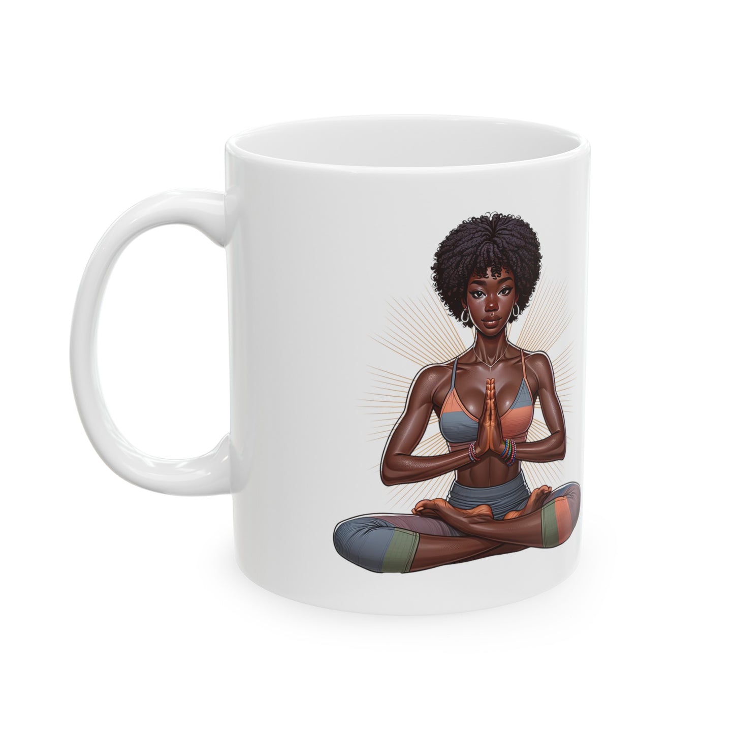 Yoga Essence Namaste Coffee Mug