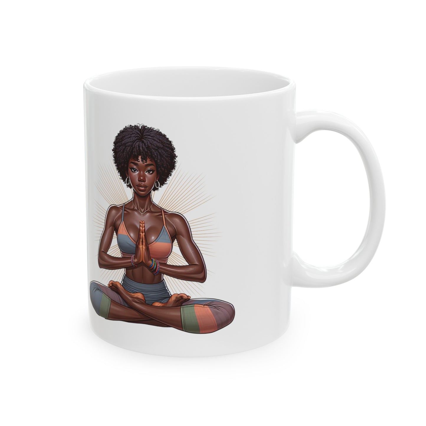 Yoga Essence Namaste Coffee Mug