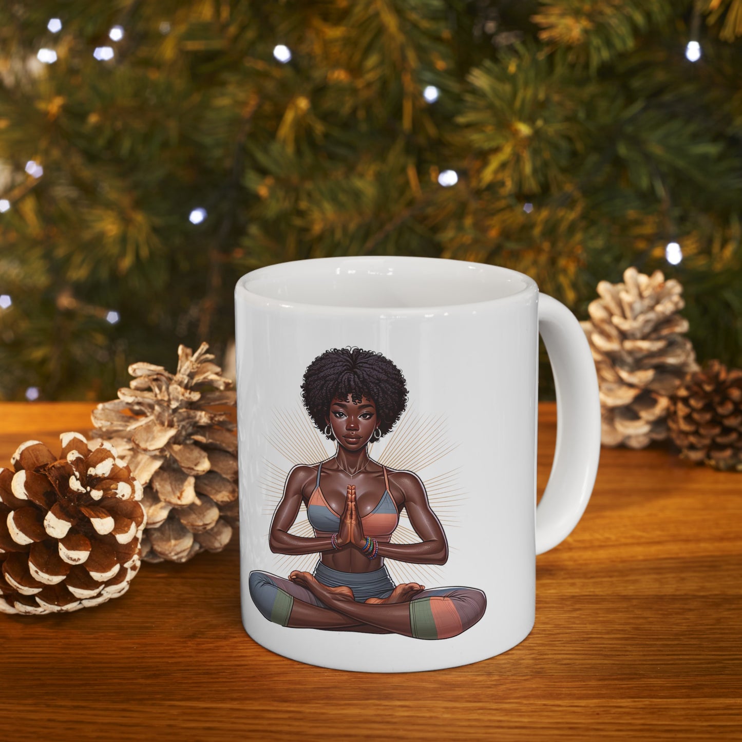 Yoga Essence Namaste Coffee Mug