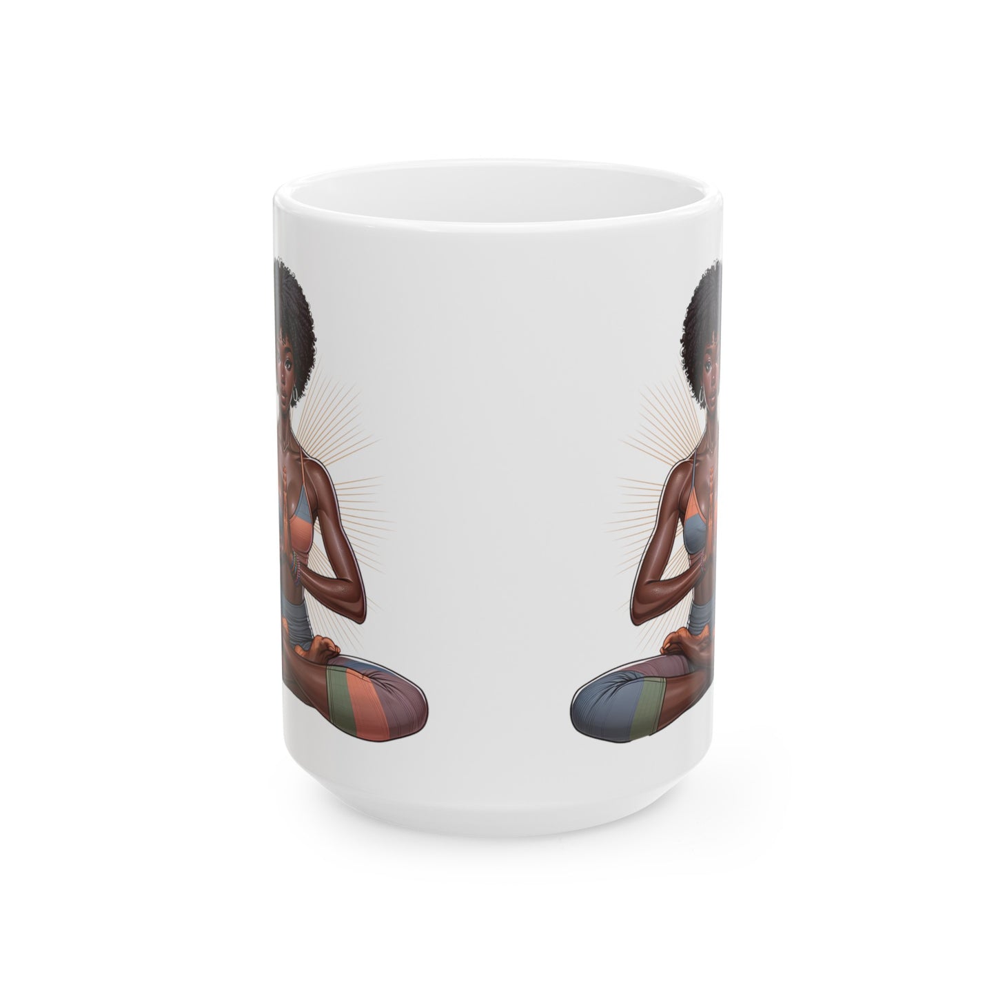 Yoga Essence Namaste Coffee Mug