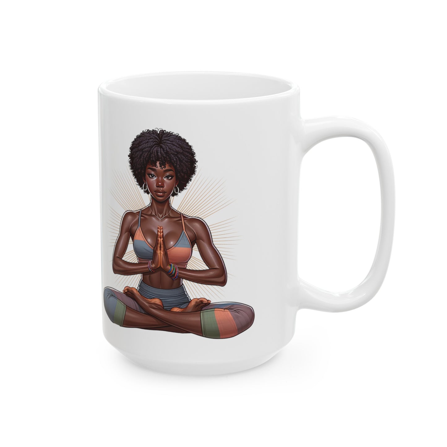 Yoga Essence Namaste Coffee Mug