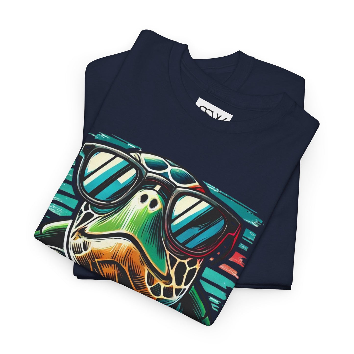 Beach Turtle Casual Tee Shirt