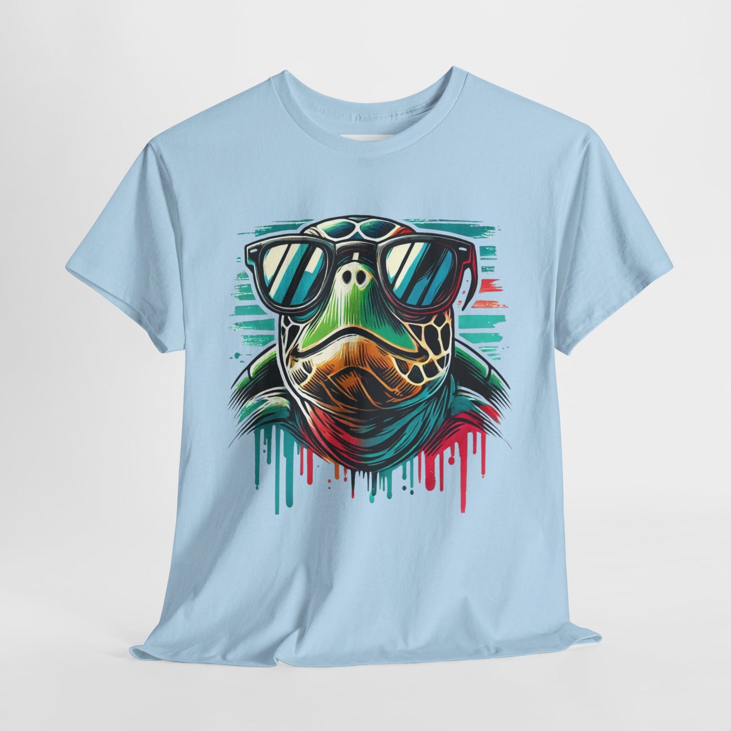 Beach Turtle Casual Tee Shirt