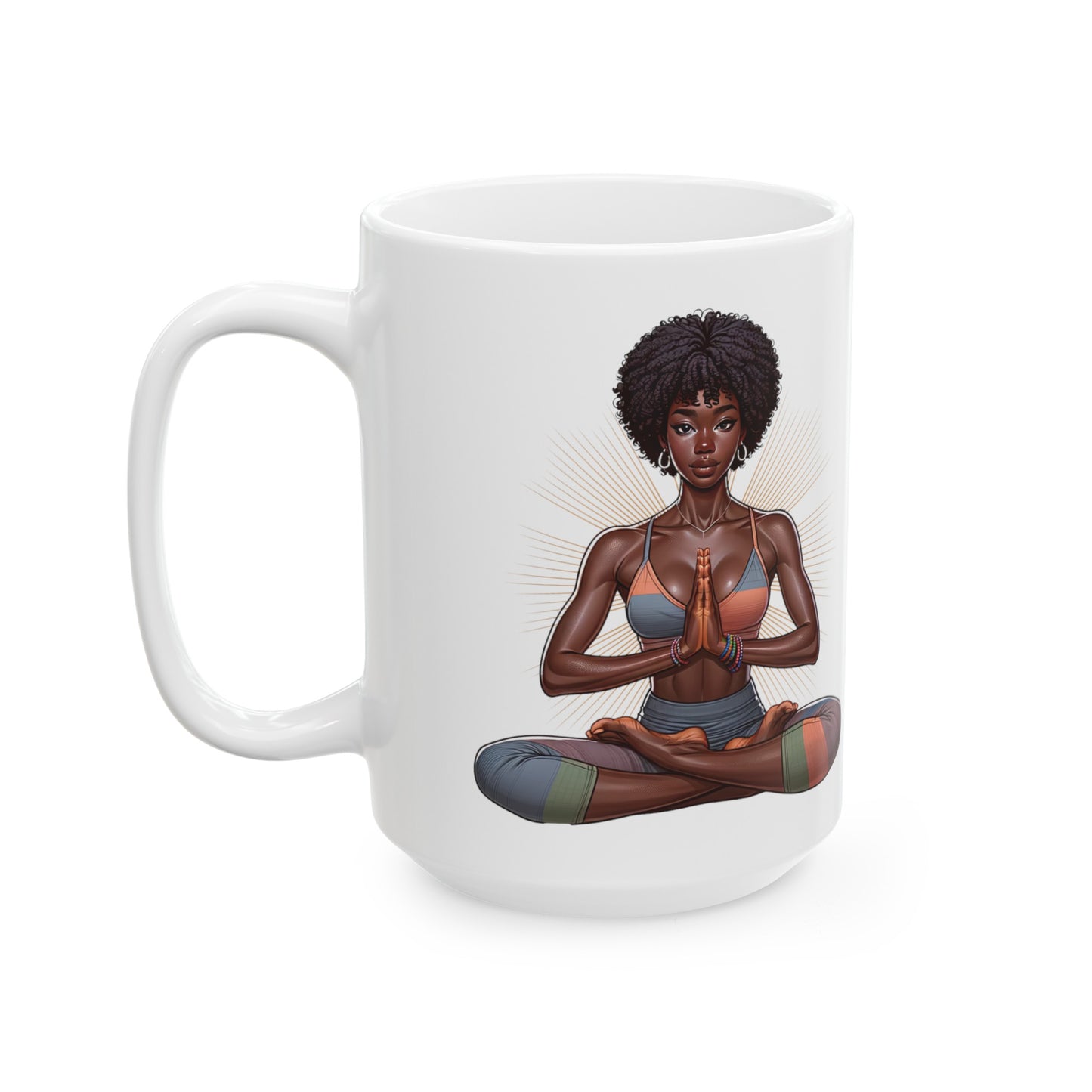 Yoga Essence Namaste Coffee Mug