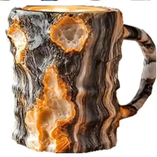 Mountain Rock Mineral Crystal Mug