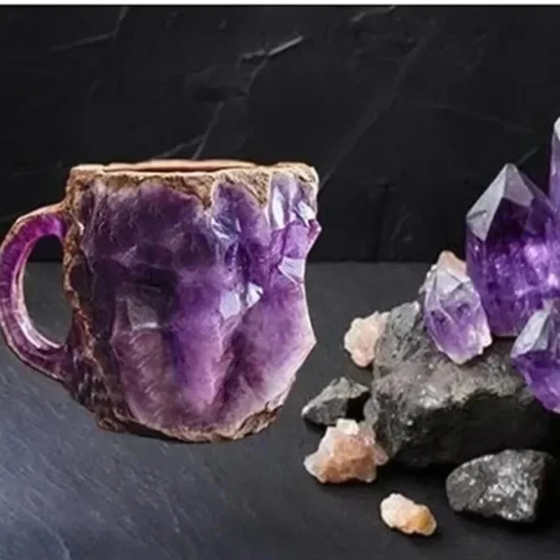 Mountain Rock Mineral Crystal Mug