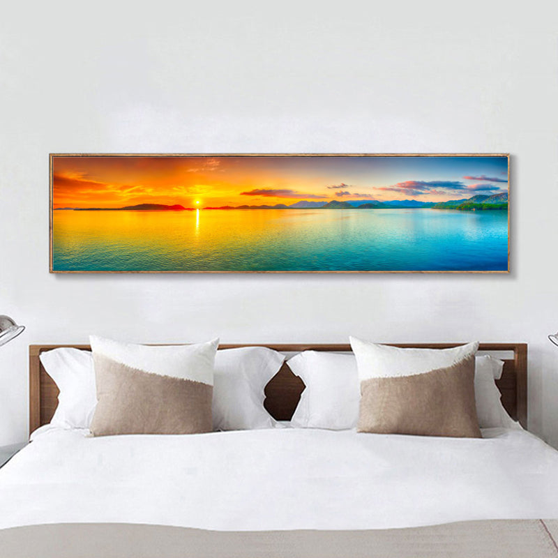 Surreal Sunrise Landscape Canvas Print